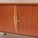 Buffet des années 1950 en noyer