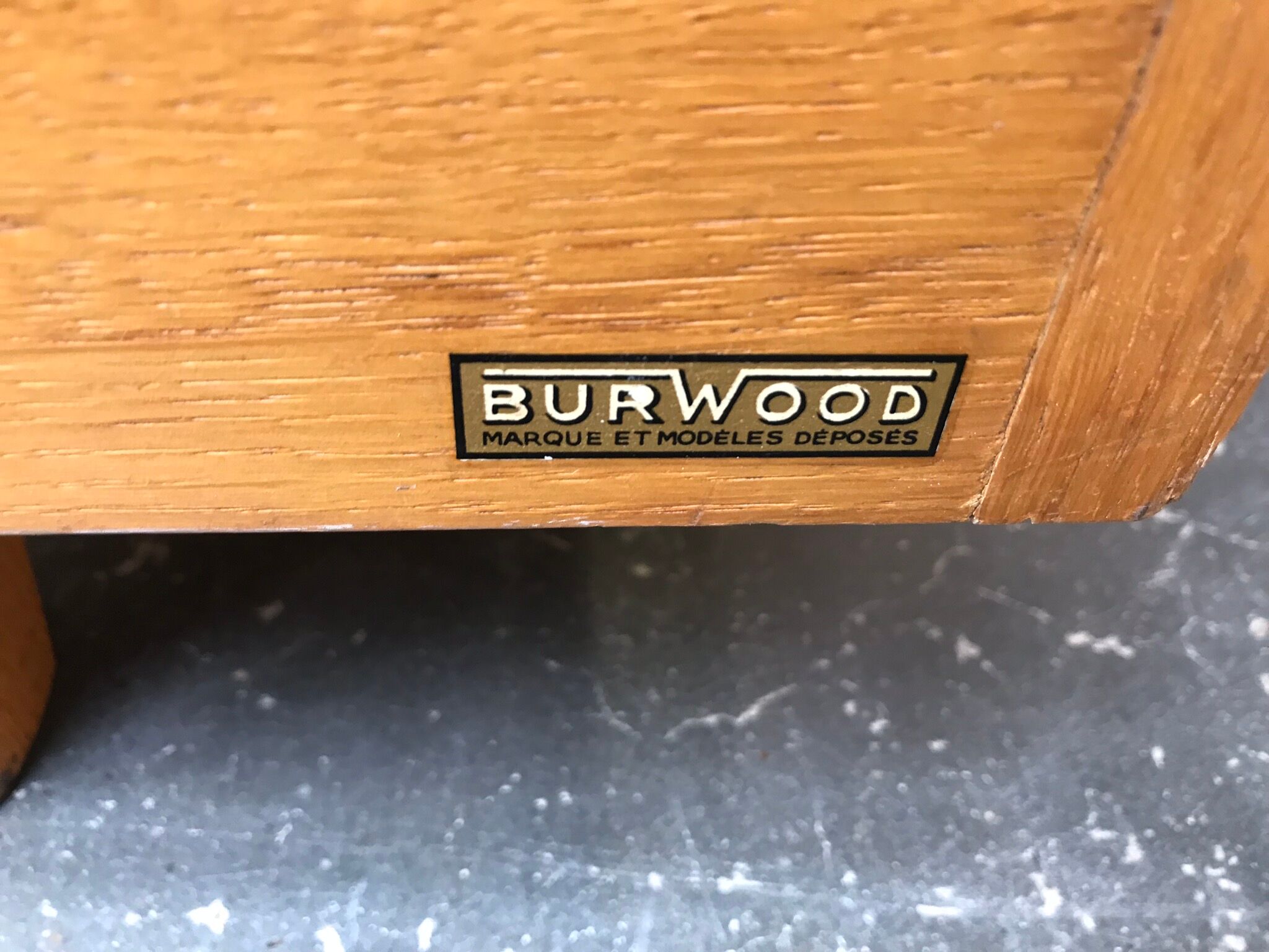 Desk oak 1960