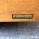 Desk oak 1960