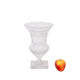 Medici-shaped crystal vase, twentieth century