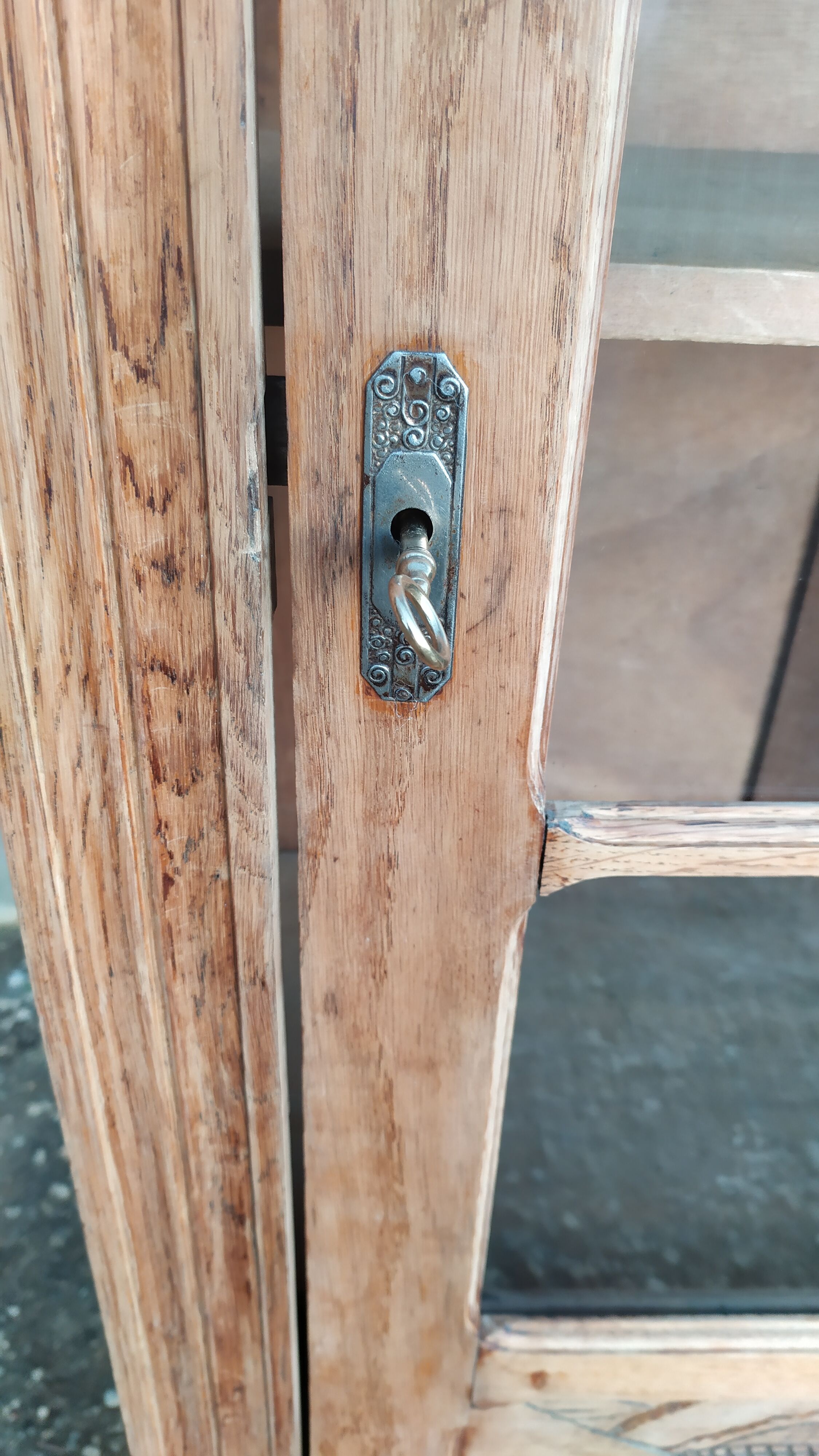 Parisian art deco wardrobe glazed