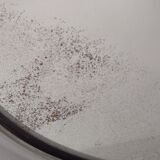 Elliptical wall mirror 69.5 x 44 cm