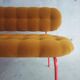 Banquette velours