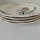 Vintage Longchamp plates – "Tulips" model – 1950s-60s