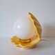 Vintage shell ceramic lamp