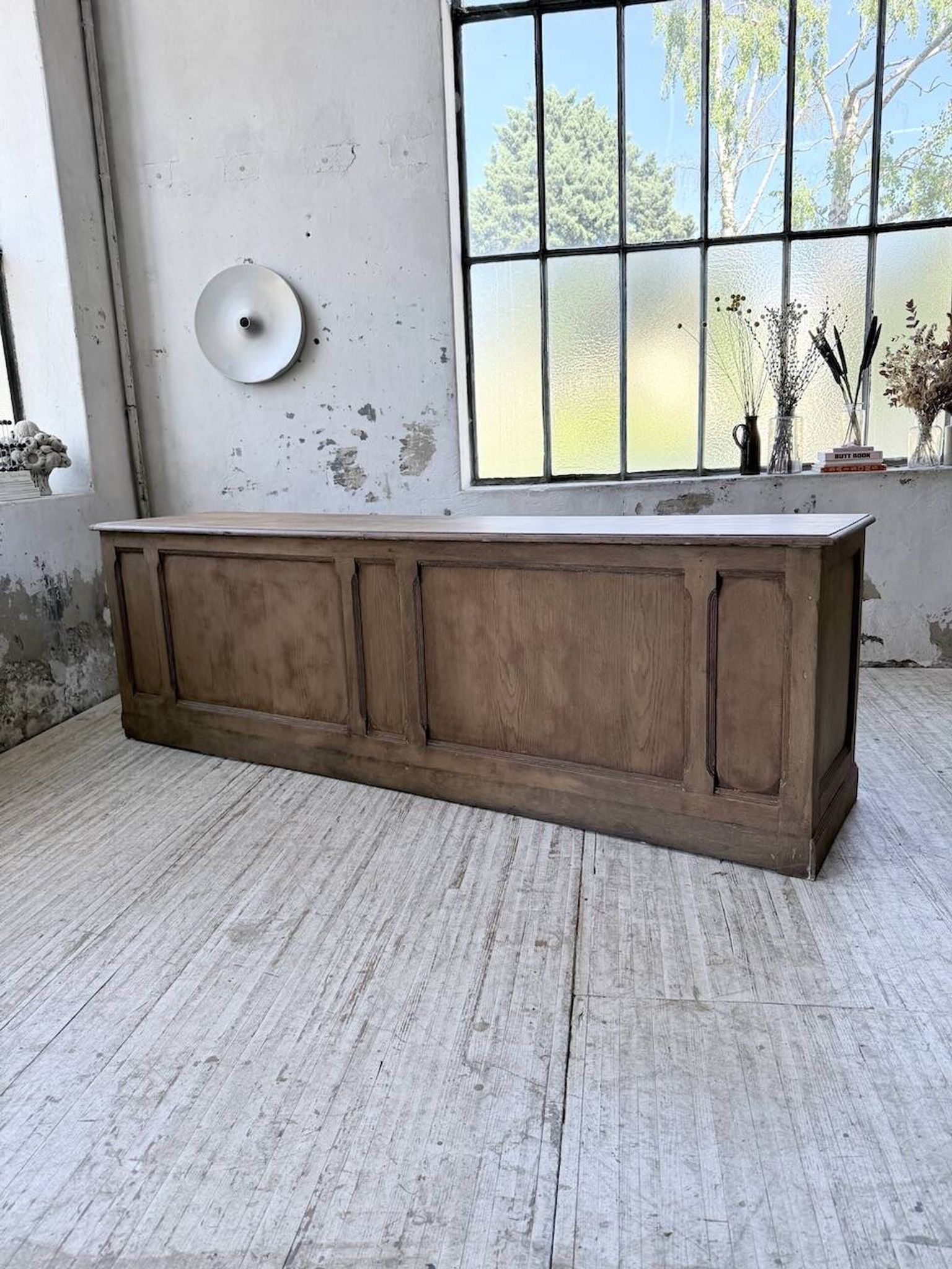 Oak workbench 250 cm XL 1950
