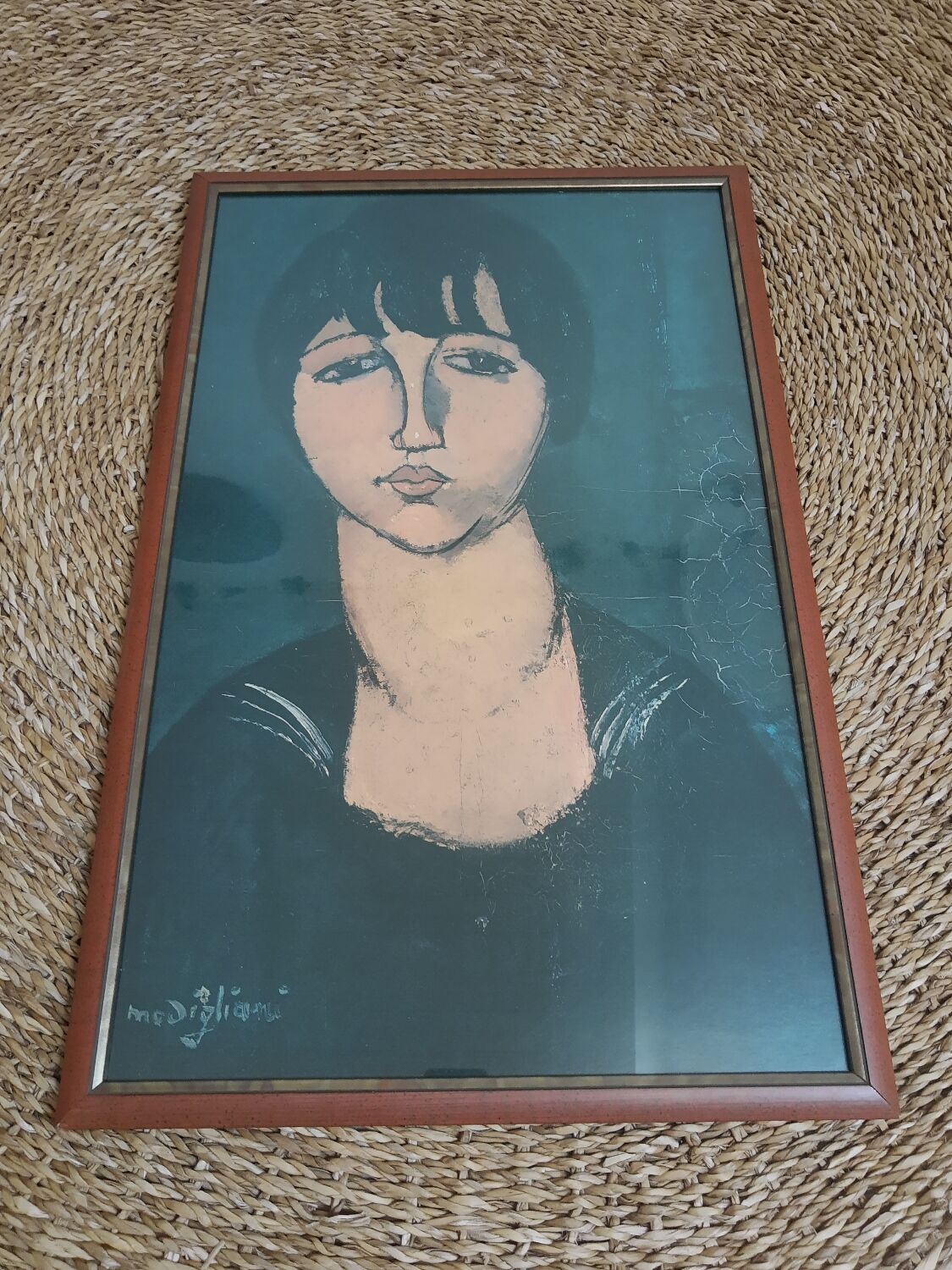 Portrait femme illustration reproduction