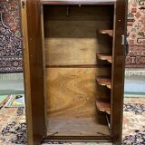 Art Deco student cabinet in walnut
