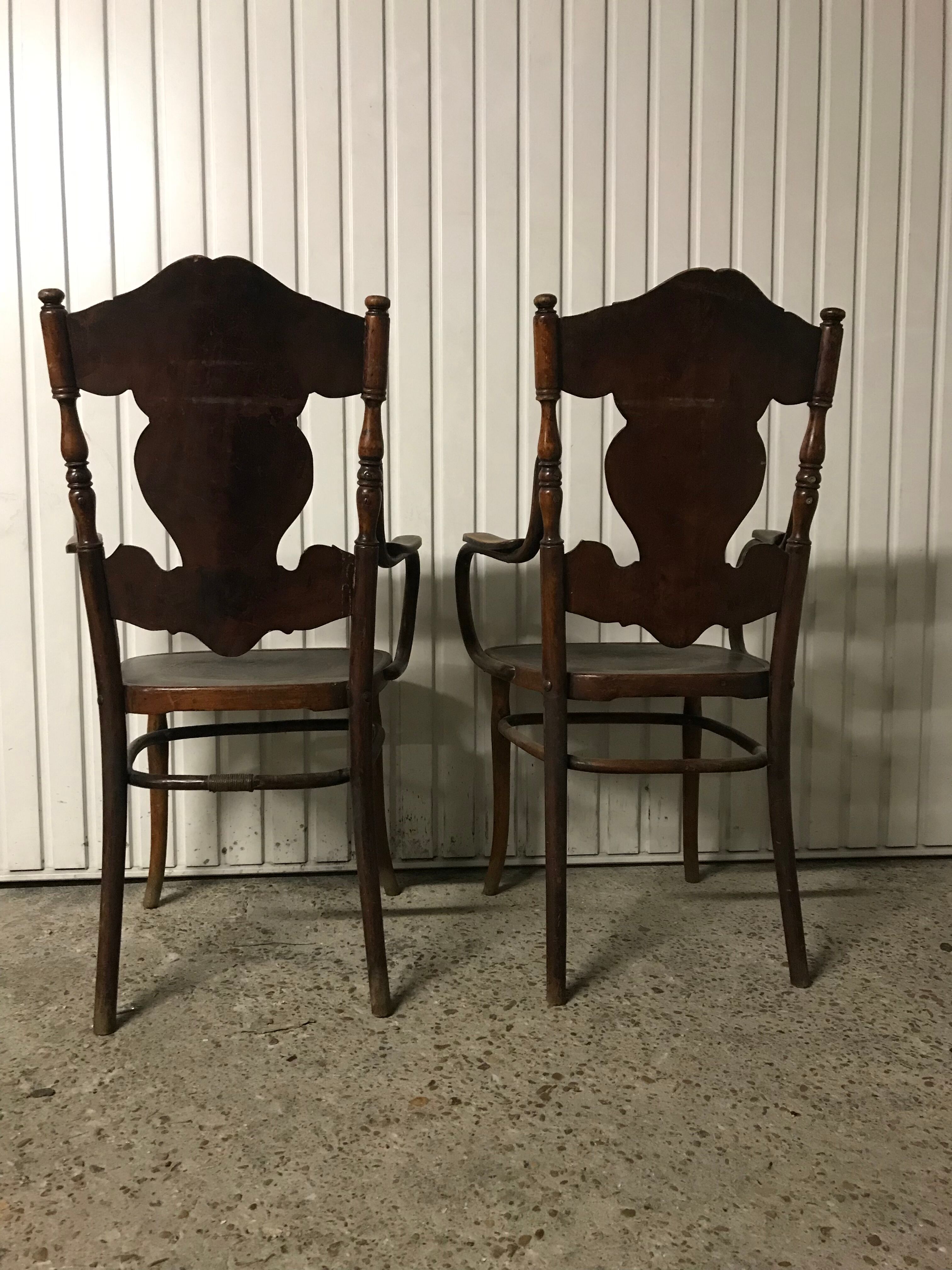Pair of John & Joseph Kohn armchairs