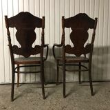 Pair of John & Joseph Kohn armchairs