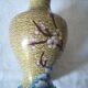 Vase en émail cloisonné