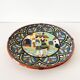 Large glazed terracotta dish
