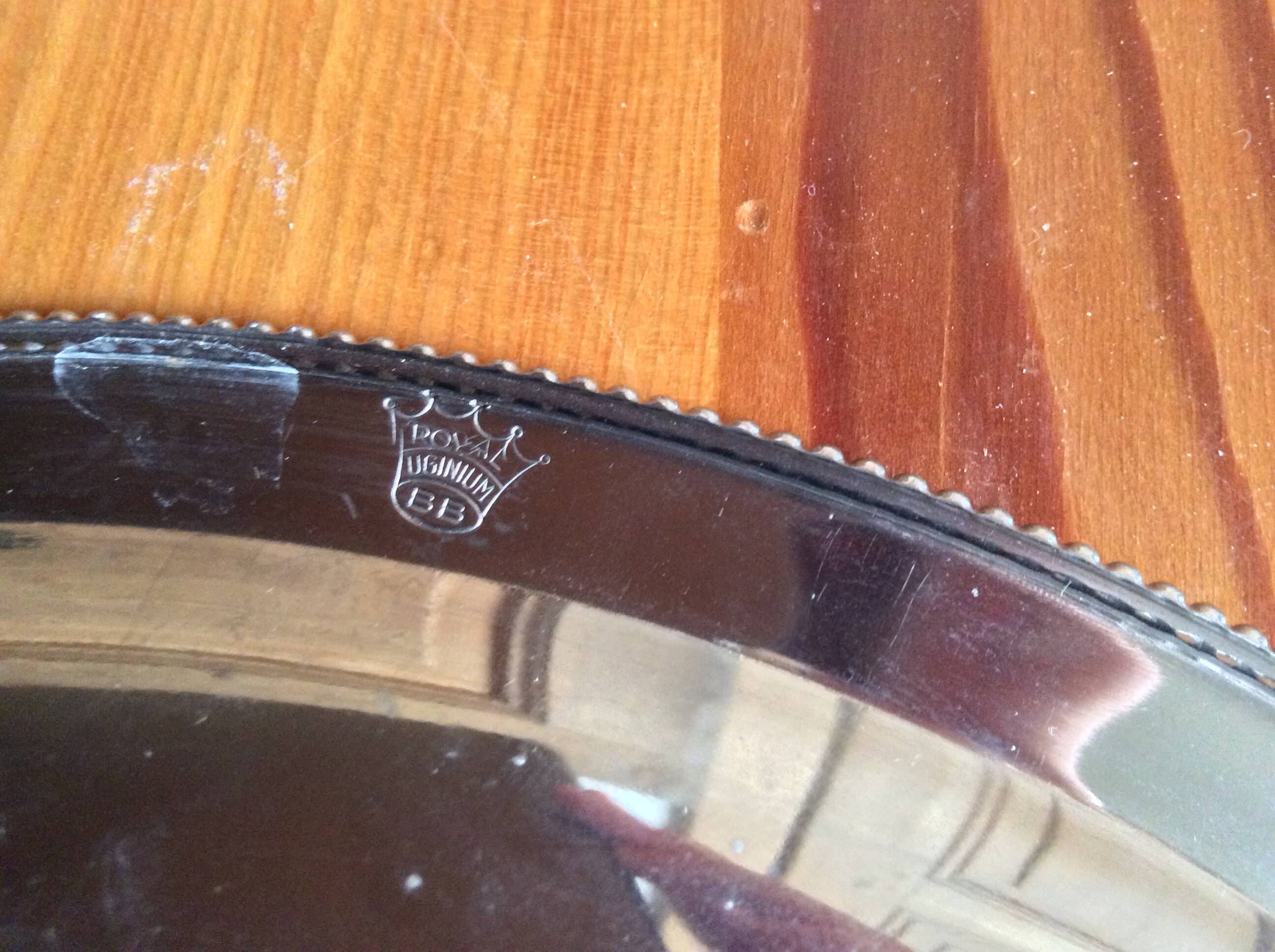 Stainless steel pearl plate