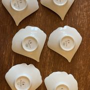 6 Hand Painted Limoges Porcelain Cups and Saucers