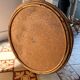 Vintage Rattan Parrot Coat Rack