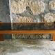 Modernist rectangular coffee table wood and glass - vintage - 1960s