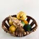 Coupe à fruit en bois