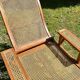 Chaise longue cannée 1930/1950