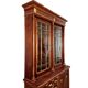 Armoire d’apothicaire Art Déco en acajou et marbre, 1909