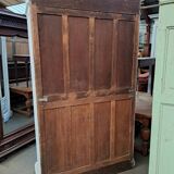 Bookcase in patinated oak