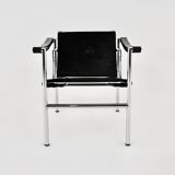 LC1 cowhide armchairs by Le Corbusier for Cassina, 1970S
