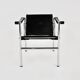 LC1 cowhide armchairs by Le Corbusier for Cassina, 1970S