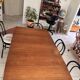 Table extensible en teck de style scandinave, années 60