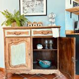 Buffet rustique en bois