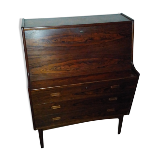 Danish rosewood model 37 secretary, Arne Wahl Iversen for Vinde Mobelfabrik