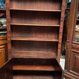 Fine mahogany library of the 1830s Louis-Philippe
