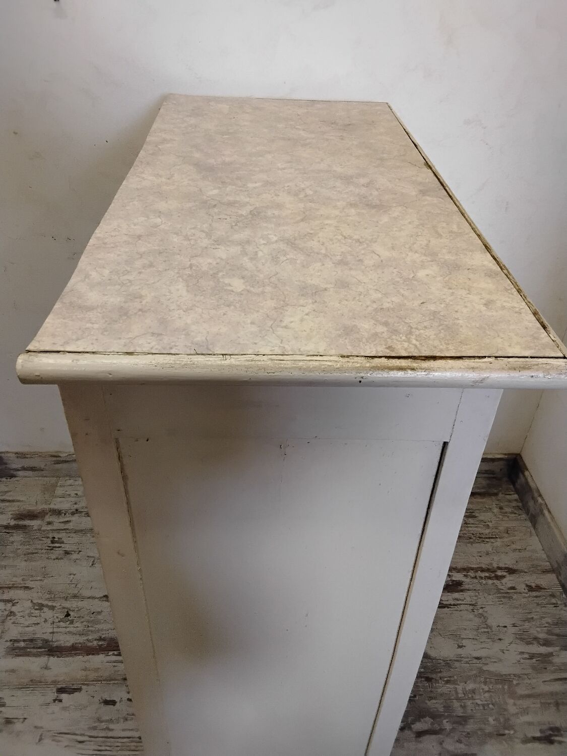 Old wooden Parisian buffet