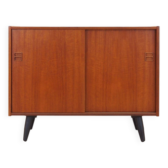 Armoire en teck, design danois, années 1970, production : Danemark