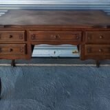 Minister's desk in Louis XV marquetry style