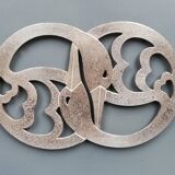 Vintage metal flat bottoms