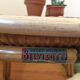 Table low rattan and caning