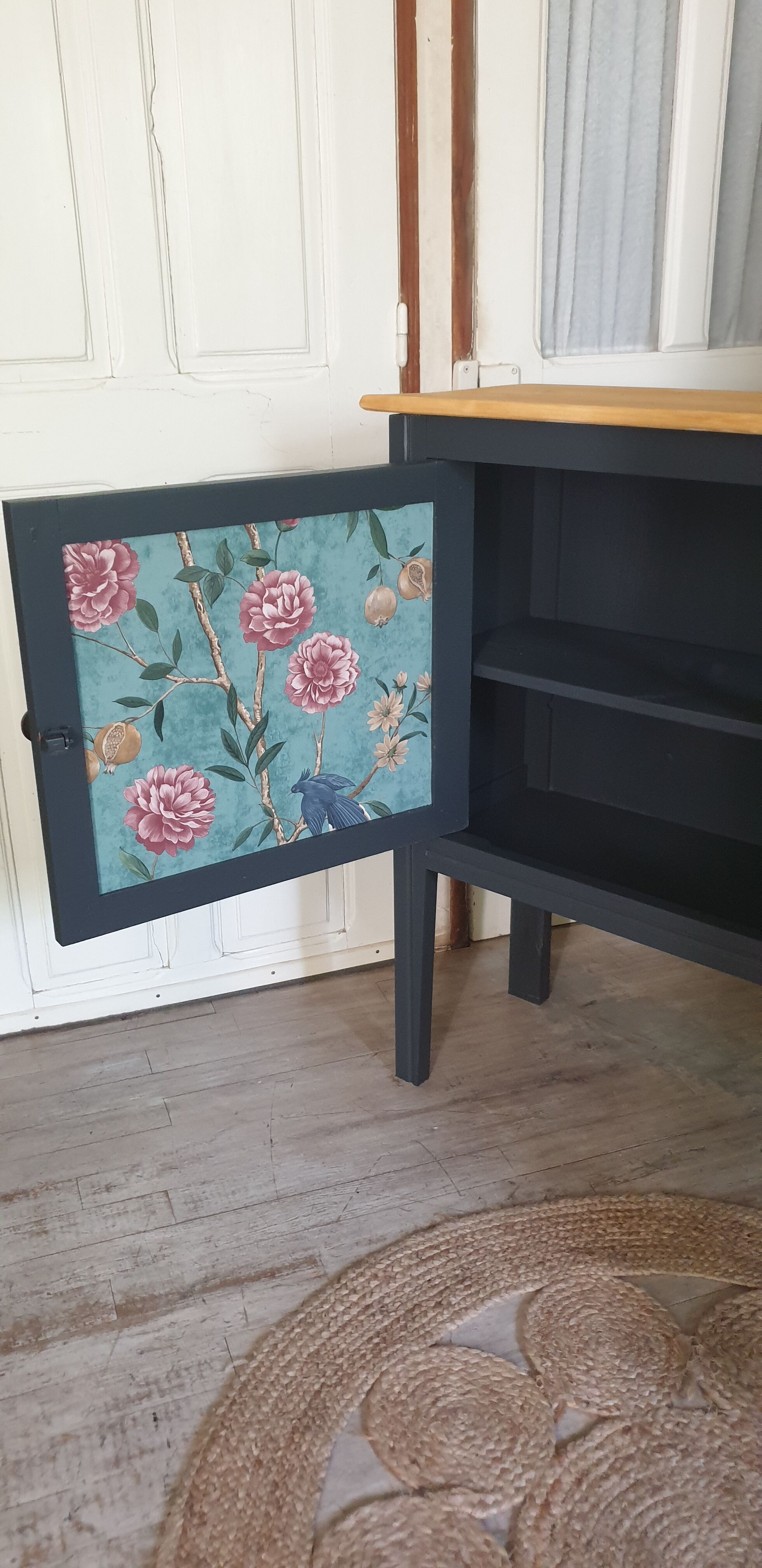 Parisian buffet anthracite gray