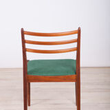 Fabric and teak dining chairs by Victor Wilkins for G-Plan, 1960s, set of 6