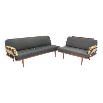 Daybeds "Minerva", Peter Hvidt & Orla Mölgaard Nielsen pour France and son, Danemark, 1960