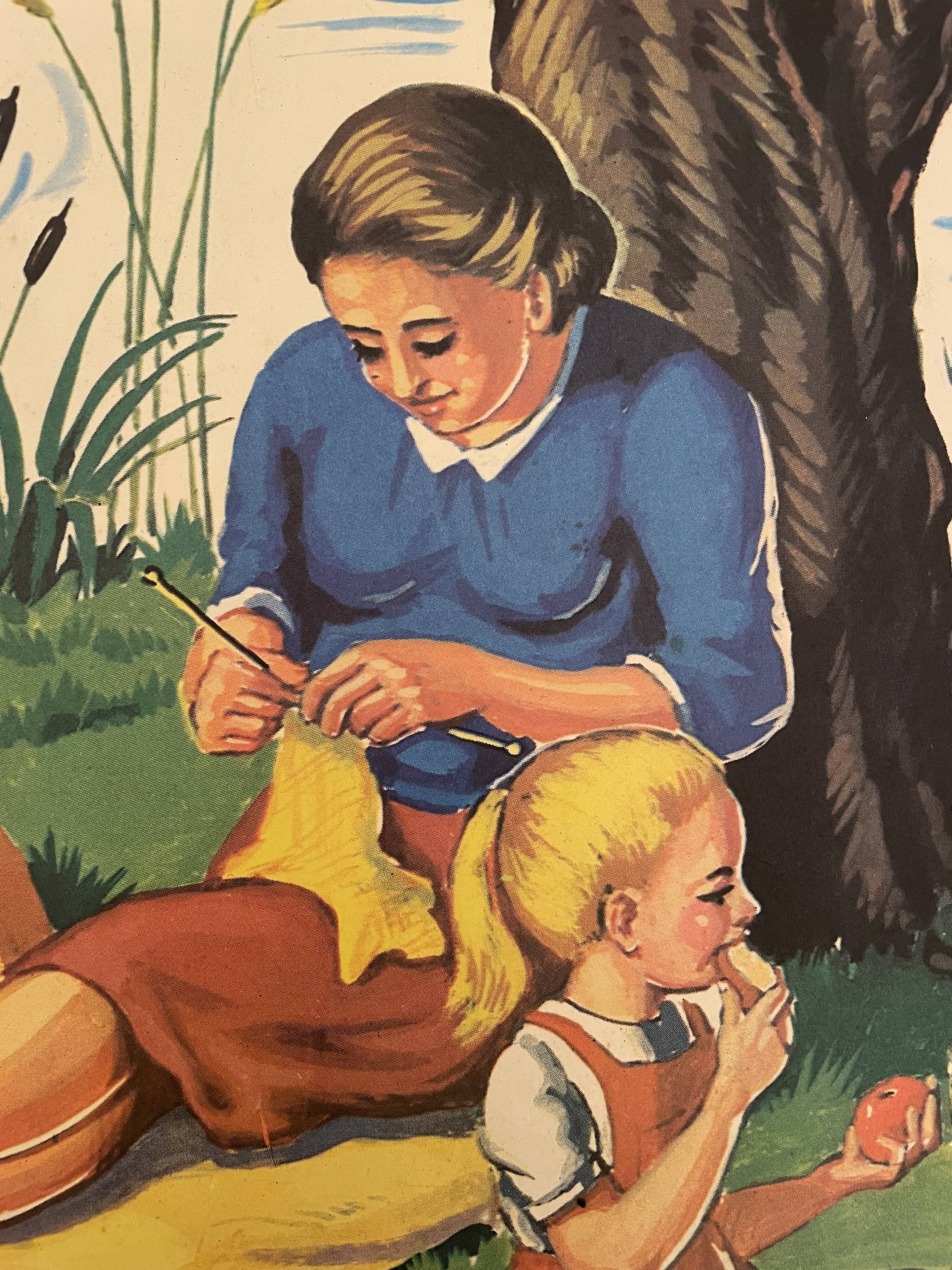 Vintage MDI school poster