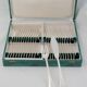 Christofle Ruban 12 fish cutlery sets 24 pieces silver-plated excellent condition