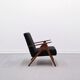 Mid-Century Easy Chair, Model B 310 Var, in Black Shield