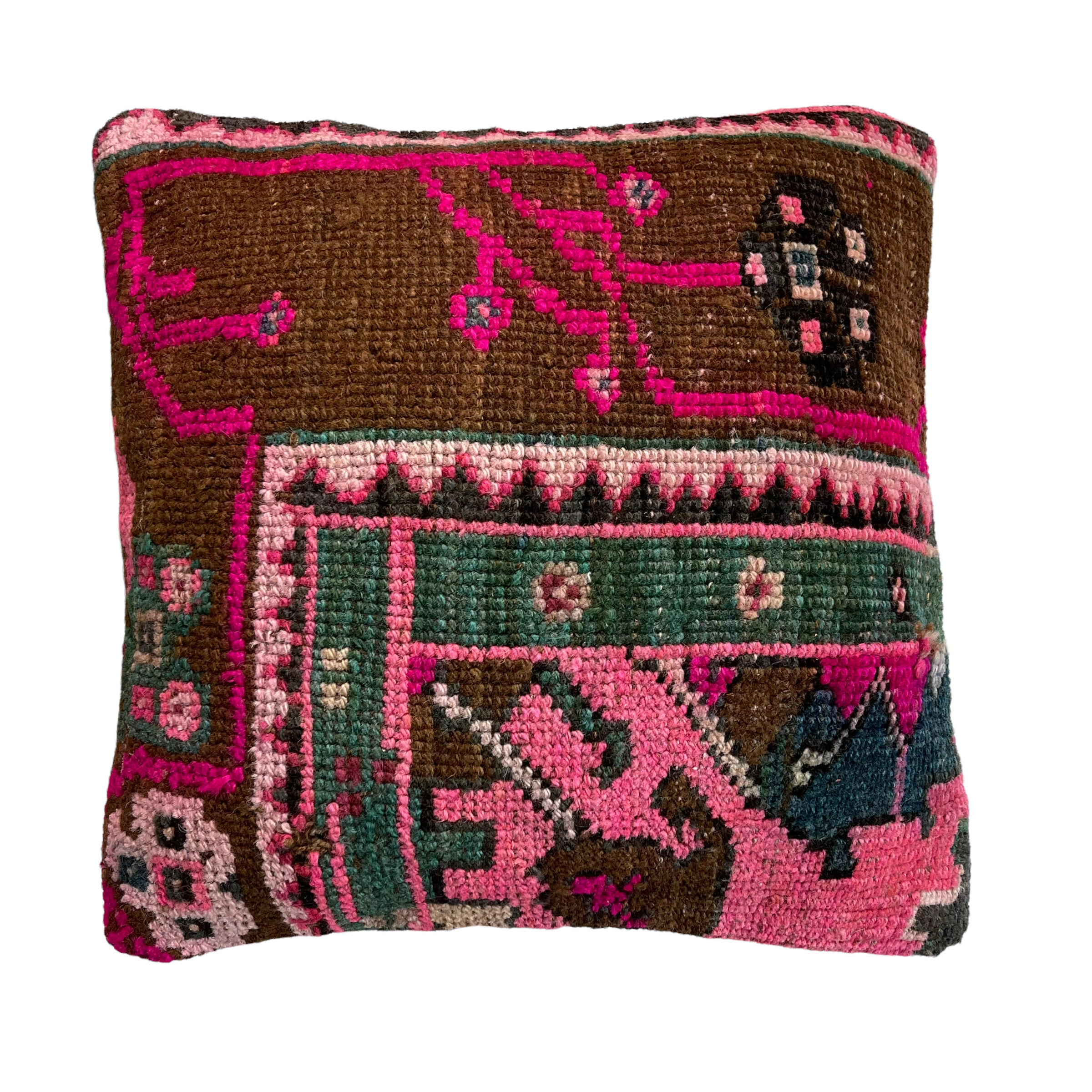 Vintage turkish cushion cover, 45 x 45 cm