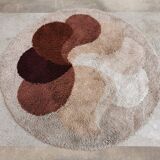 Desso round carpet from the 70s