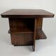 Antique art deco book / side table by Waring & Gillow, England c.1930