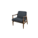 Mid Century Modern GFM-87 Armchair by Juliusz Kedziorek for Gościcińskie Fu