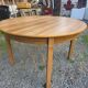 Scandinavian extendable oak table from the 1960s (butterfly extension)