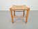 Vintage Danish Rope Stool in Beech, 1960s