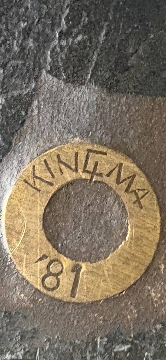 Vintage design coffee table Paul Kingma