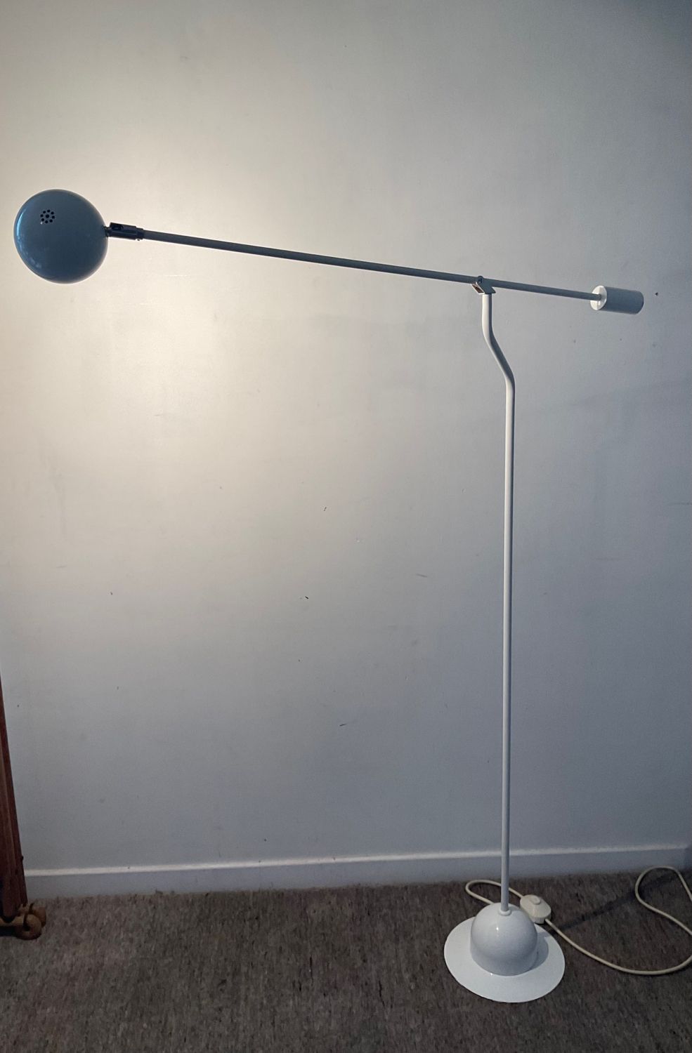 Sölken Leuchten reading floor lamp from the 70s and 80s