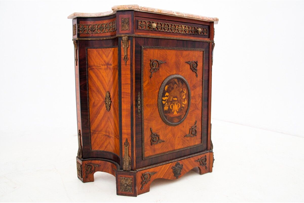 Buffet incrusté, Italie, années 1860.